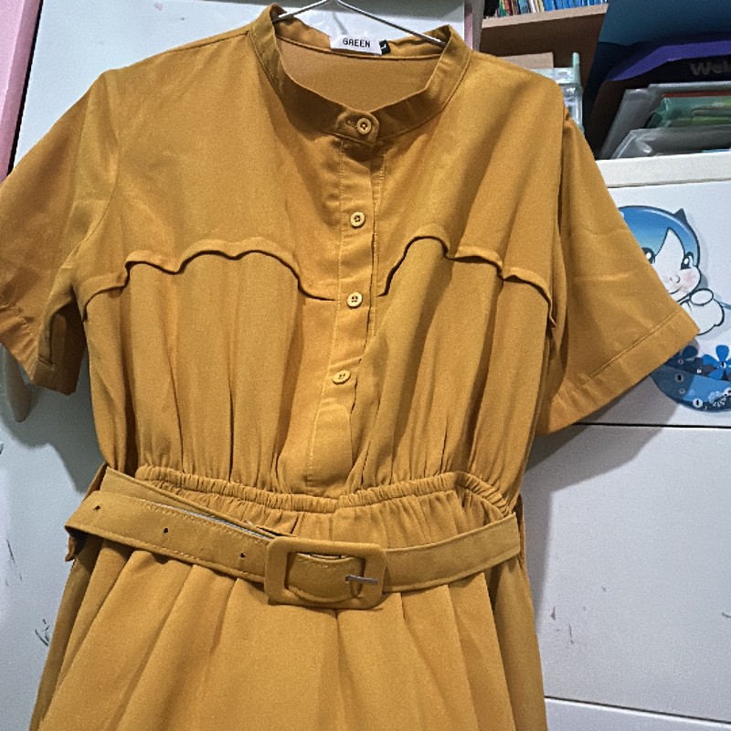 Đầm xoè kèm đai size M 195695