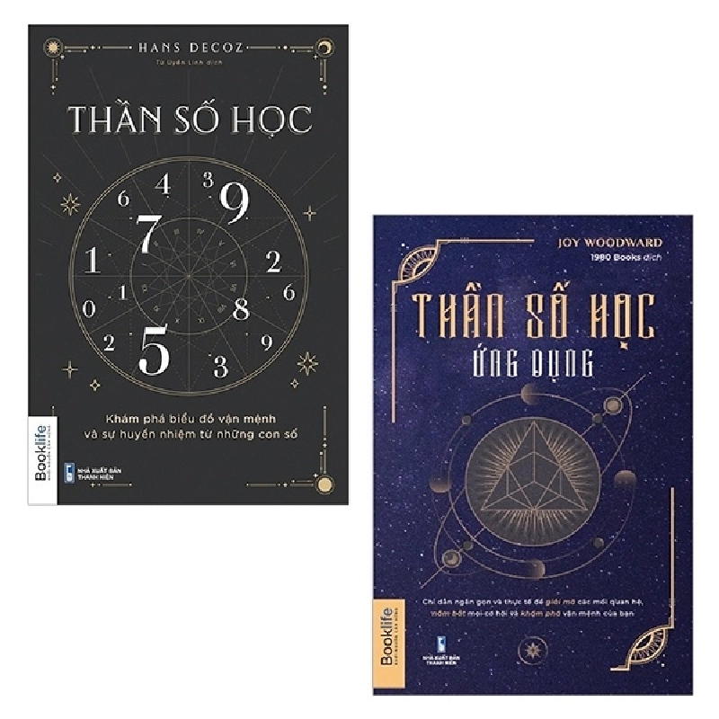 Bộ Sách Thần Số Học Và Thần Số Học Ứng Dụng (Bộ 2 Cuốn) (2024) - Joy Woodward, Hans Decoz 743969