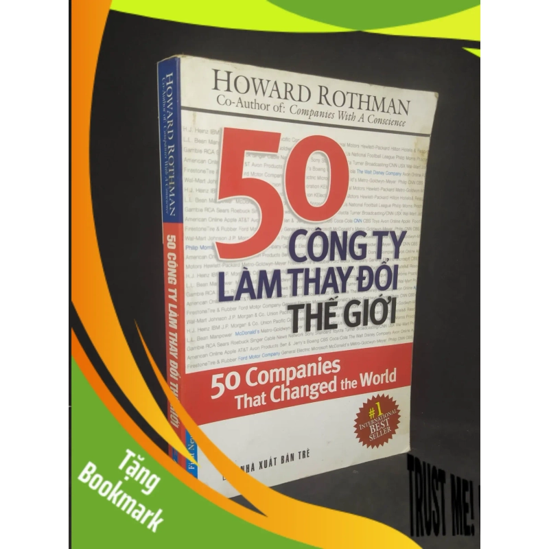 (TẶNG BOOKMARK) 50 công ty làm thay đổi thế giới mới 80% RBK1512 938401