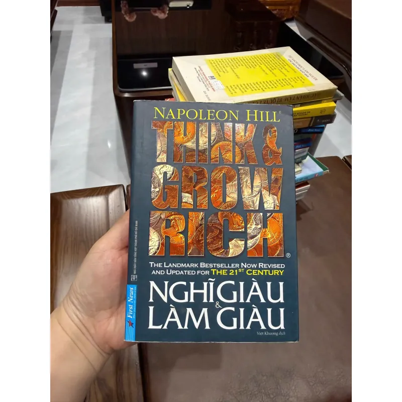NGHĨ GIÀU & LÀM GIÀU – Napoleon Hill (Think and Grow Rich)- K3 1003674