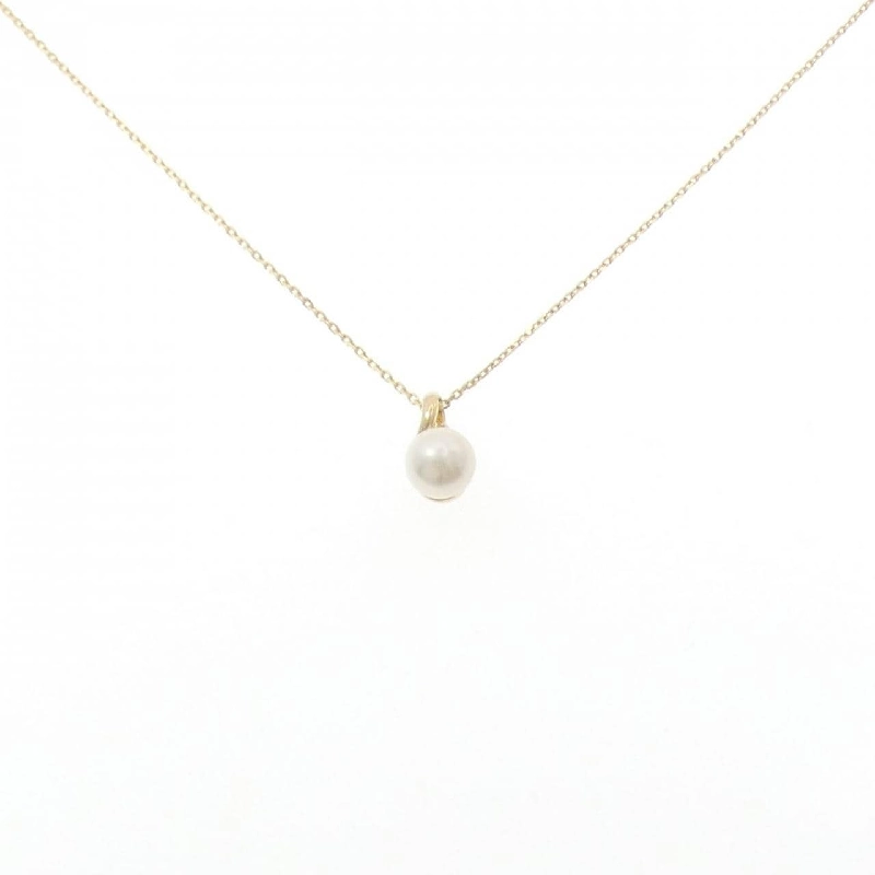 K18YG Chuỗi ngọc trai Akoya 6.3mm - Hàng hiệu Chính hãng 856823