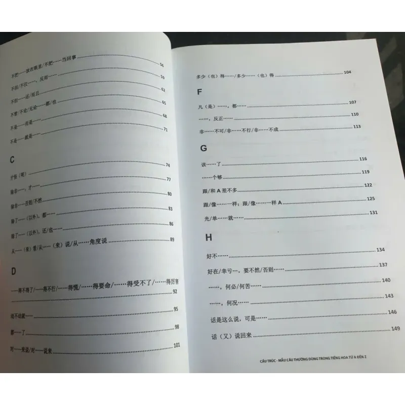 Cấu trúc và Mẫu câu Thường dùng Trong Tiếng Hoa Từ A đến Z 707817