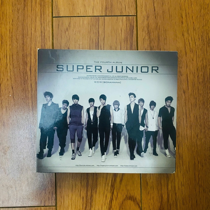 SƯU TẦM CD SUPPER JUNIO : ALBUM THỨ 4 - KPOP ( THE FOURTH ALBUM (BONAMANA) 452112