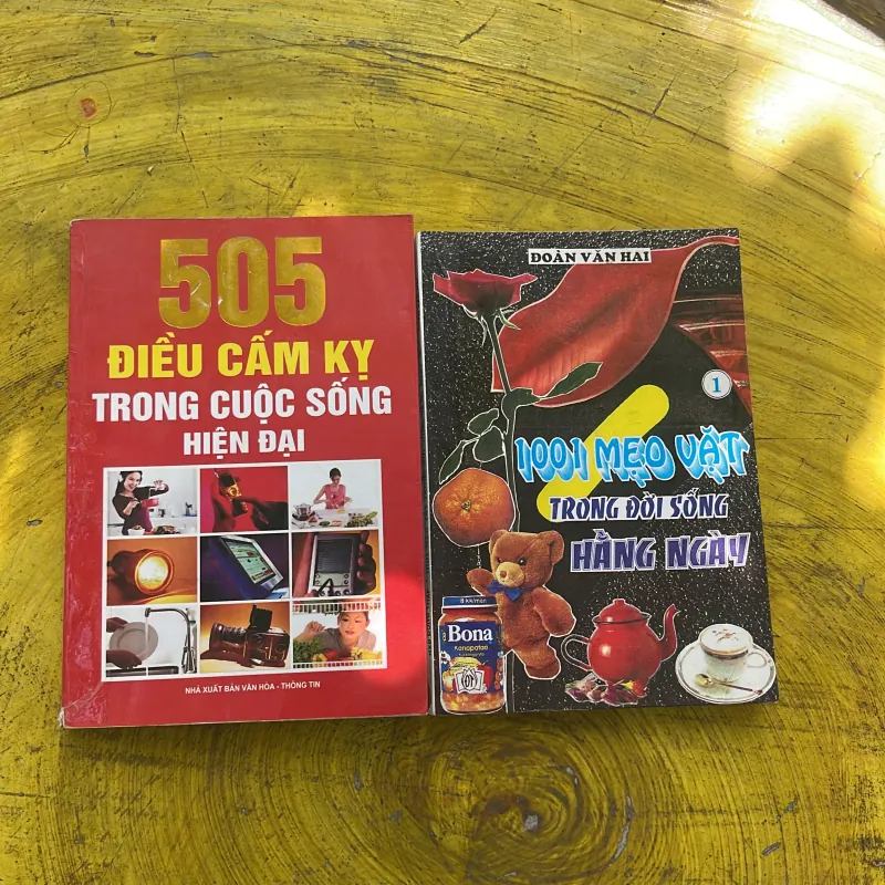 COMBO 505 ĐIỀU CẤM KỴ TRONG CUỘC SỐNG HIỆN ĐẠI & 1001 MẸO VẶT TRONG ĐỜI SỐNG HẰNG NGÀY 786612