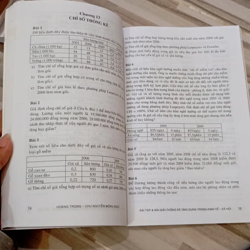 Bài tập & bài giải Thống kê ứng dụng  971318