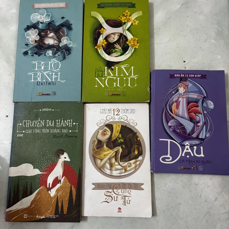 Combo 5 cuốn về cung hoàng đạo 1040078