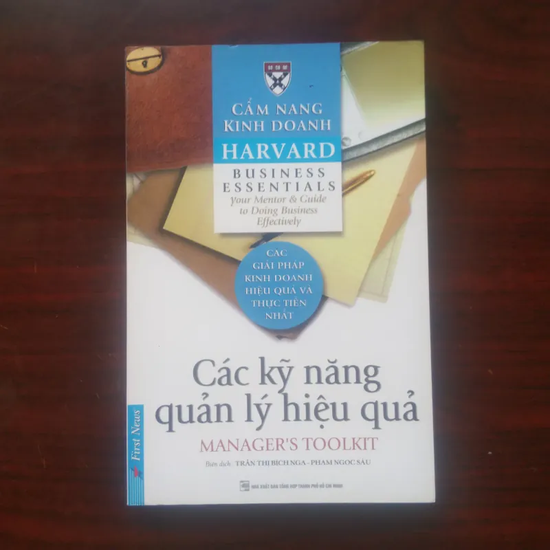 Các Kỹ Năng Quản Lý Hiệu Quả - Manager's Toolkit - Harvard Business Essentials 1029067