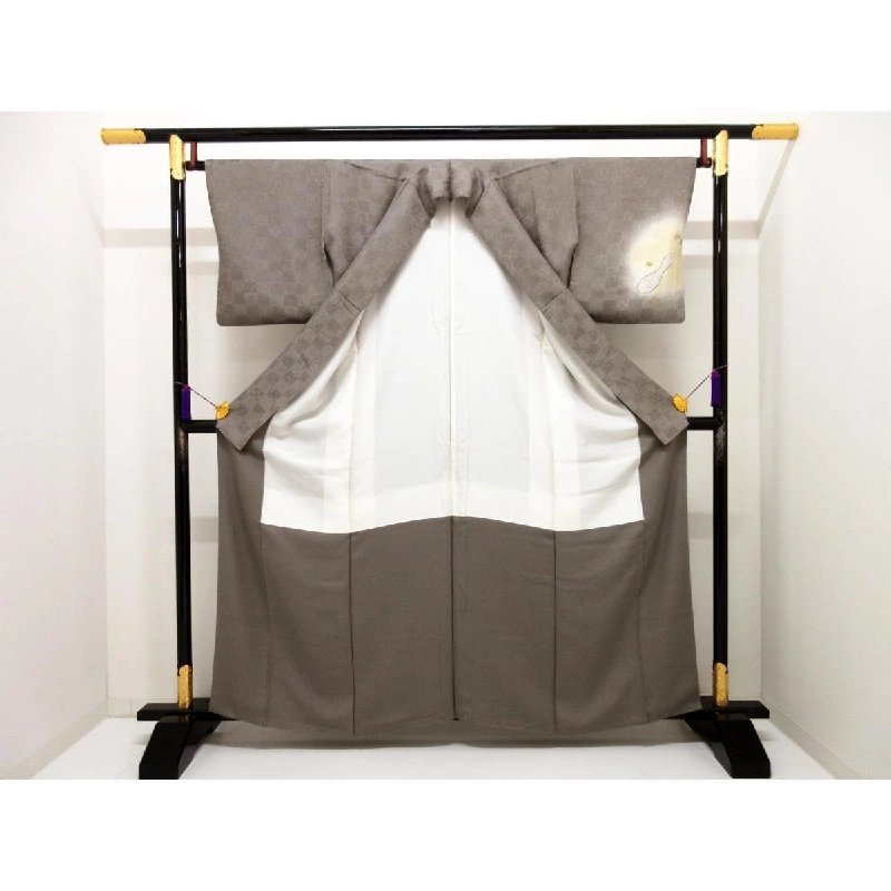 Áo khoác thăm viếng chế tác vàng Yūzen - Kích thước S 875142