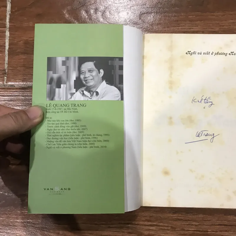 Nghĩ Và Viết Ở Phương Nam – Tiểu Luận Phê Bình – Tác giả: Lê Quang Trang (7) 761086
