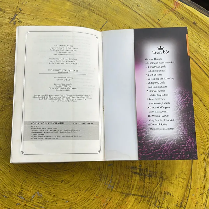 TRÒ CHƠI VƯƠNG QUYỀN (2a-2b) HẬU DUỆ CỦA SƯ TỬ VÀNG & BẢY PHỤ QUỐC 689631