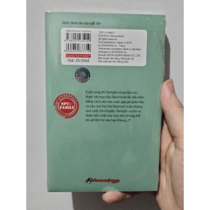 Truyện SPY X FAMILY tập 7 (nguyên seal) 463825