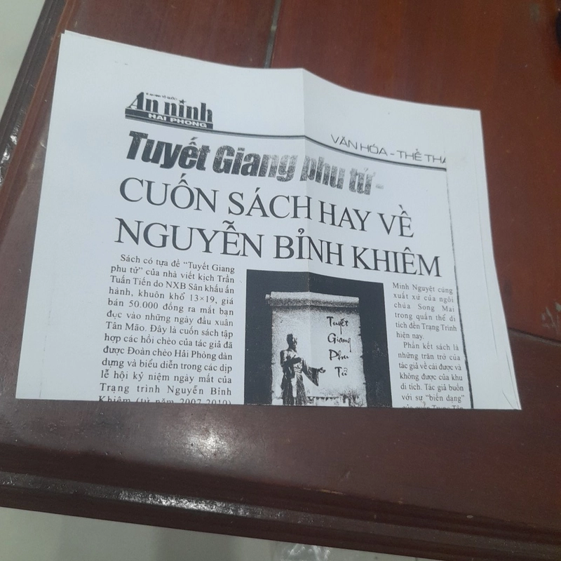 TUYẾT GIANG PHU TỬ (cuốn sách hay về Nguyễn Bỉnh Khiêm) 518677