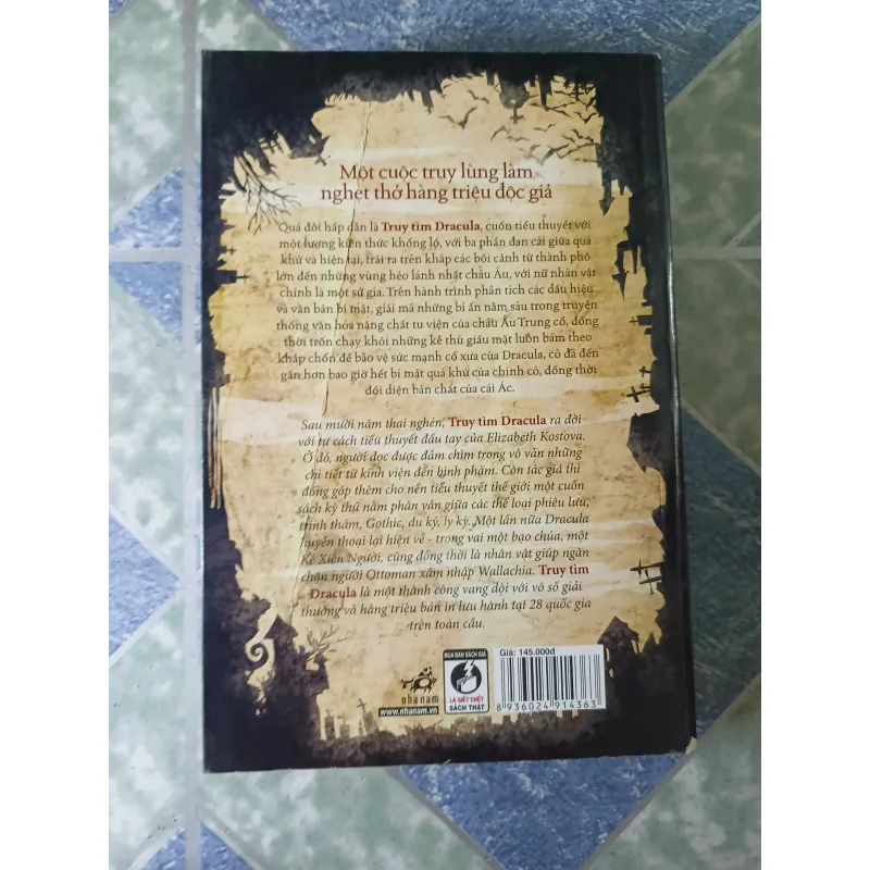 Truy tìm Dracula - Elizabeth Kostova 756193