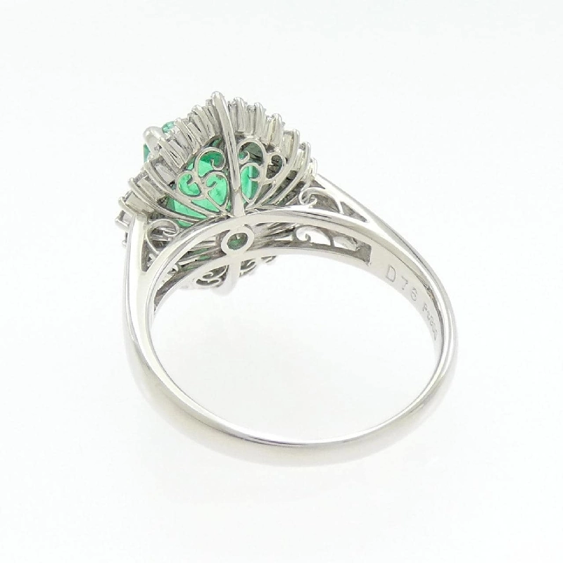 Nhẫn Emerald PT900 2.12CT - Hàng hiệu Chính hãng 847491