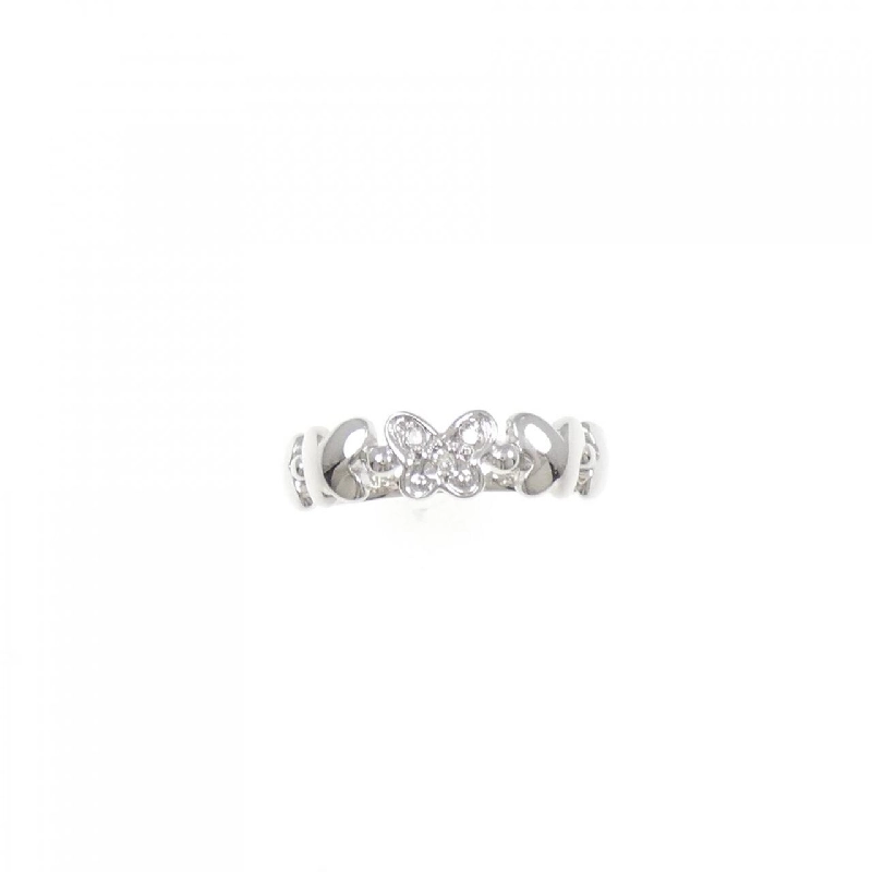 Nhẫn ngón út kim cương K18WG 0.02CT - Hàng hiệu Chính hãng 850292