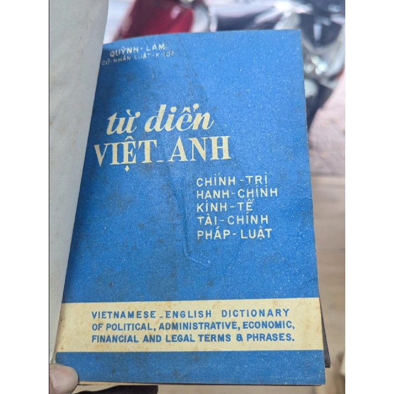 TỪ ĐIỂN CHUYÊN MÔN VIỆT ANH - QUỲNH LÂM 404912