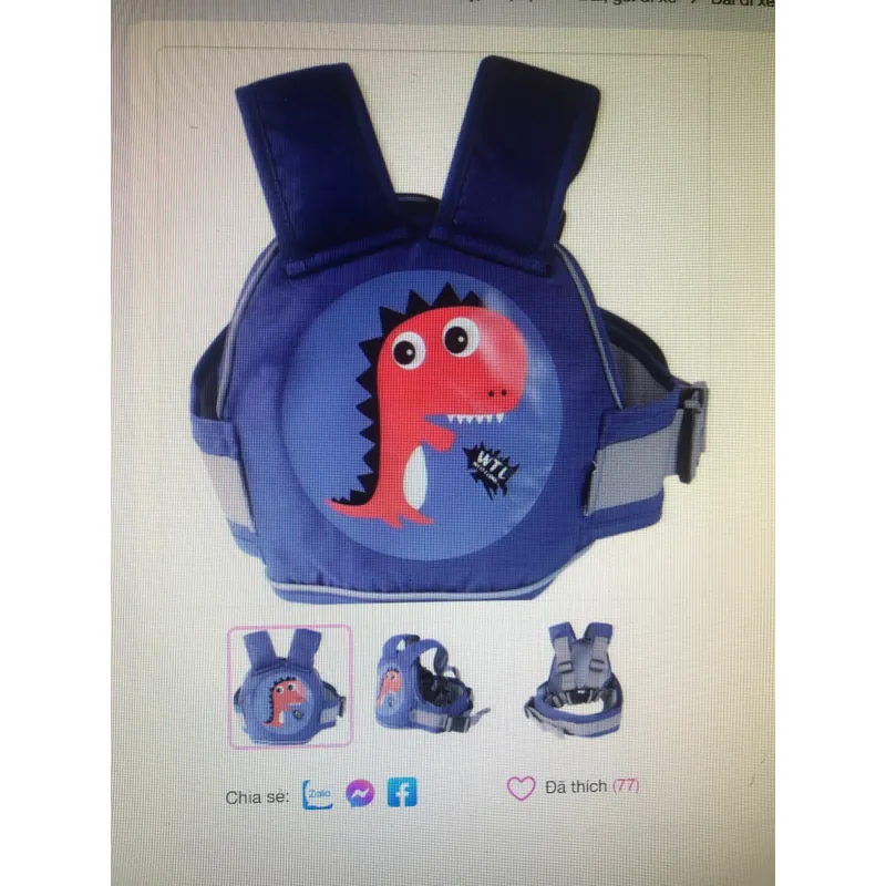 Đai an toàn khi đi xe máy cho bé 604821