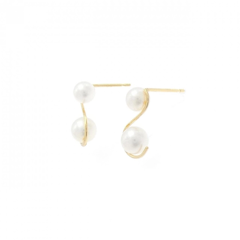 K18YG Bông tai ngọc trai Akoya - Hàng hiệu Chính hãng 871370