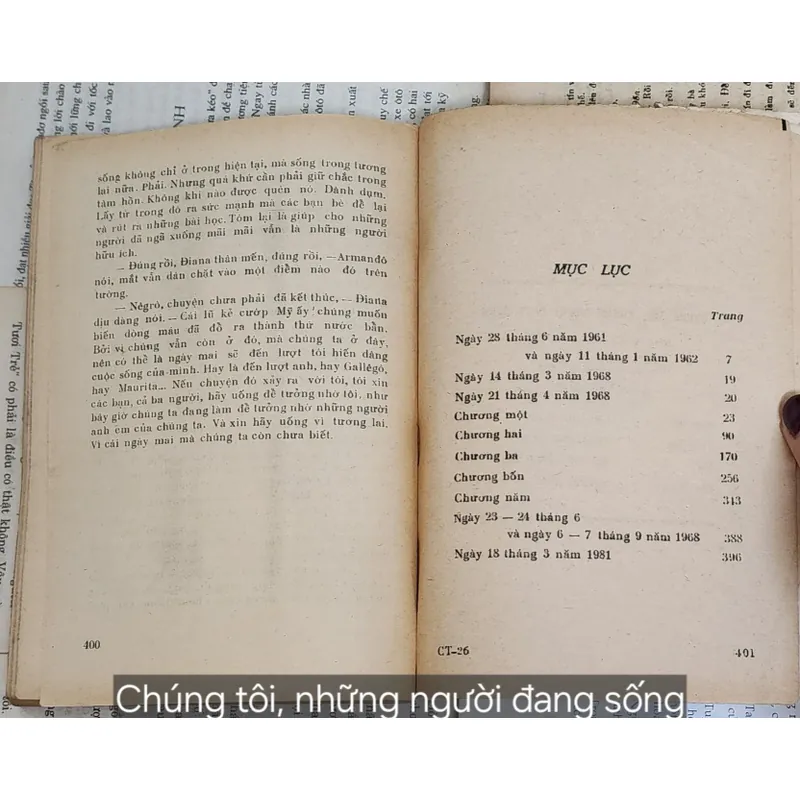 Truyện tình báo Cuba: CHÚNG TÔI NHỮNG NGƯỜI ĐANG SỐNG 702973