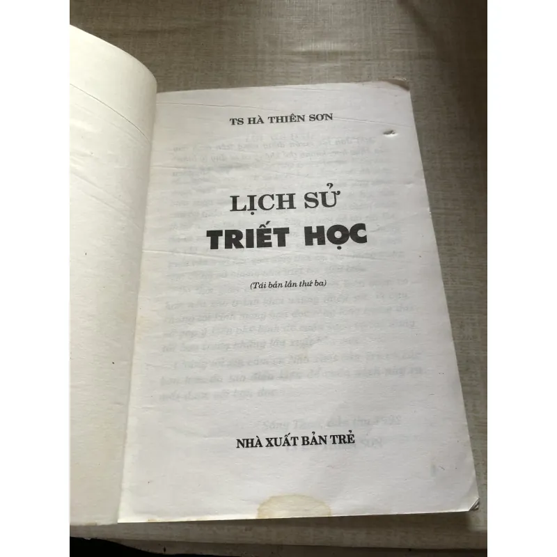 Lịch sử Triết học 993270