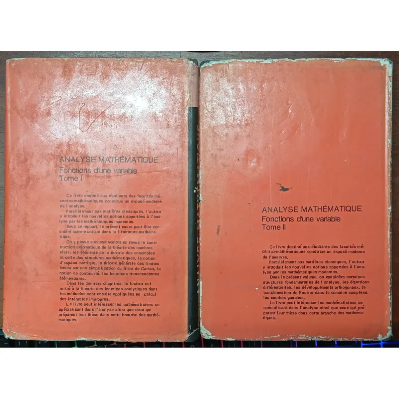 2 sách Toán tiếng nước ngoài - Analyse Mathémmatique 888057