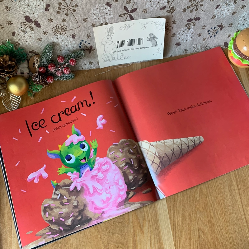 Sách tranh There's a Dragon in Your Book, Used, Picture Book For Kids 442996