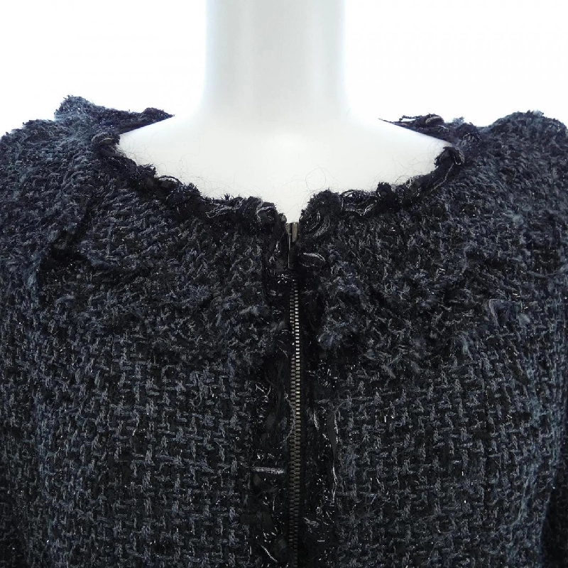 【Khuyến mãi】Áo khoác không cổ CHANEL 639549