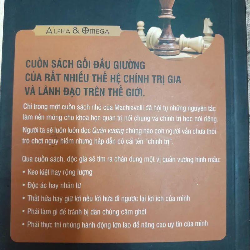 Quân vương. The prince Niccolo Machievilli 574212