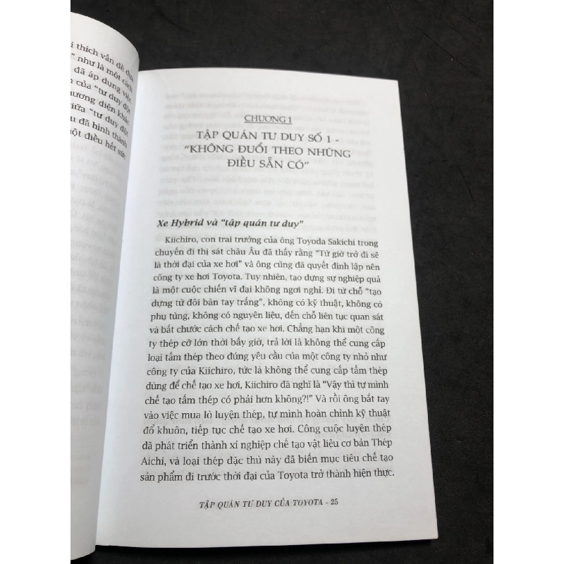 Tư duy đột phá Tập quán tư duy của Toyota những nguyên tắc đơn giản để thành công số một trên thế giới 2009 mới 90% ố nhẹ Hibino Shozo HPB2709 KỸ NĂNG 917117
