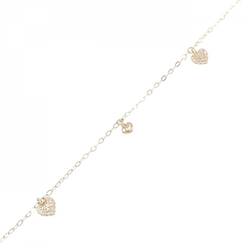 585PG Heart Cubic Anklet - Hàng hiệu Authentic 877485