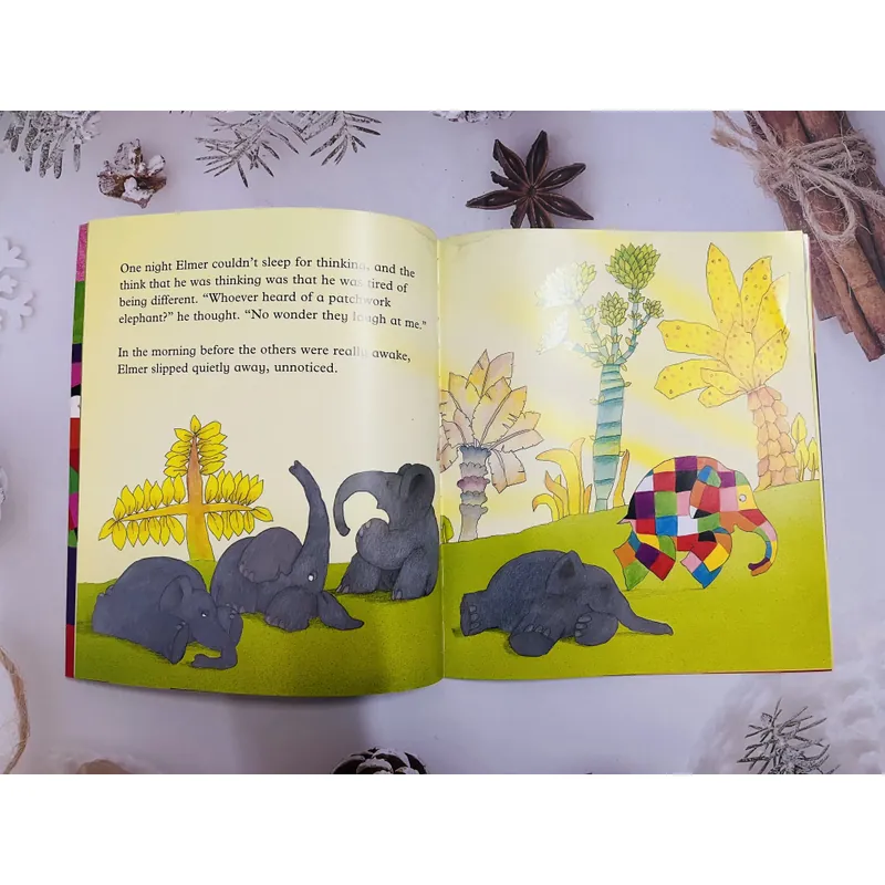 Set truyện ELMER – Chú voi sắc màu nổi tiếng  606293