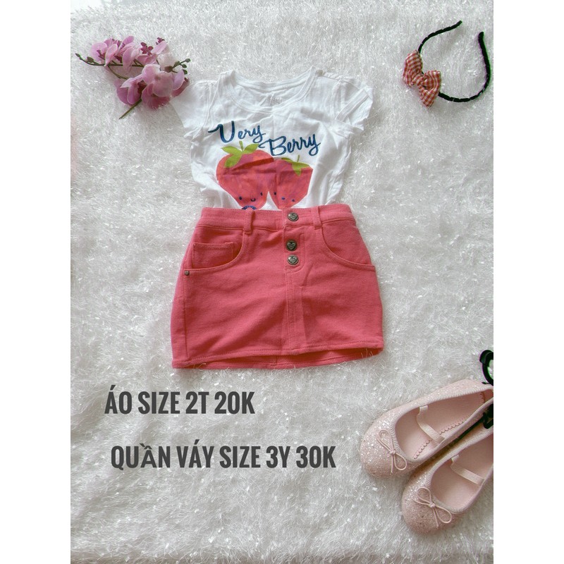 (chỉ váy) quần váy cho bé size 3y 137223