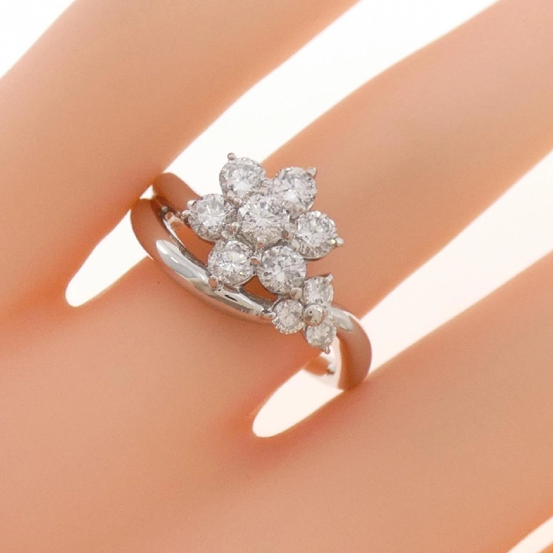 Nhẫn kim cương hoa PT900 1.00CT - Hàng hiệu Authentic 854074