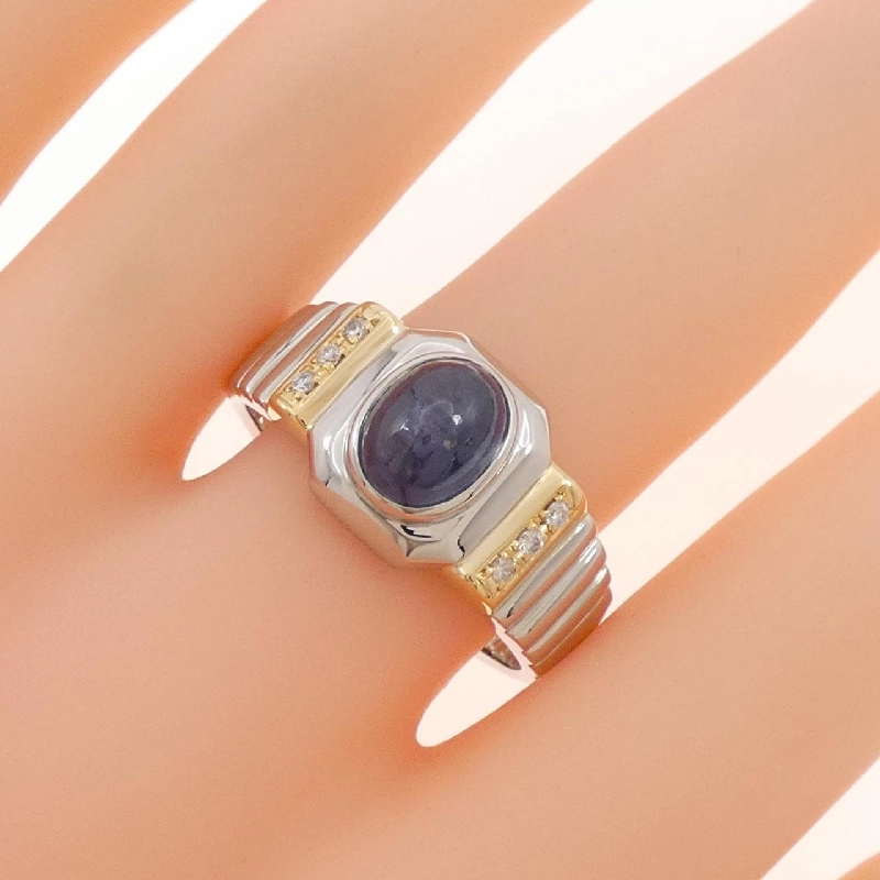 Nhẫn Sapphire PT900/K18YG 2.90CT - Hàng hiệu Chính hãng 851441