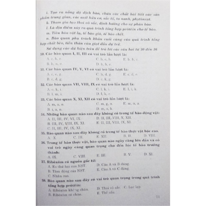 1155 Câu Hỏi Trắc Nghiệm Di Truyền Và Biến Dị 8125