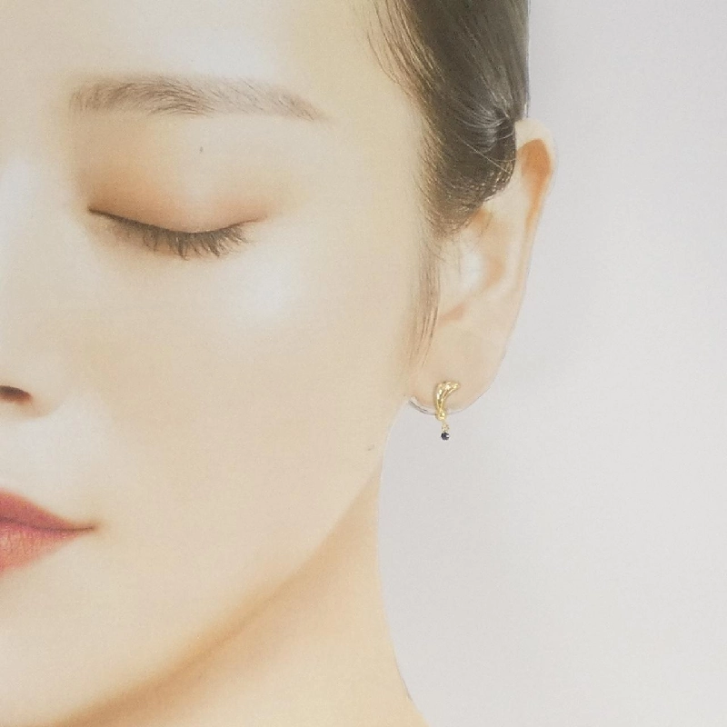 K18YG Bông tai Sapphire - Hàng hiệu Chính hãng 873373