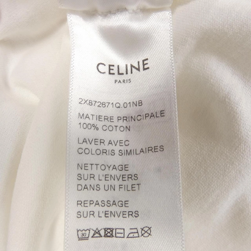 Áo thun CELINE CELINE PARIS T-shirt TRIOMPHE 2X872671Q - Hàng hiệu Chính hãng 826279