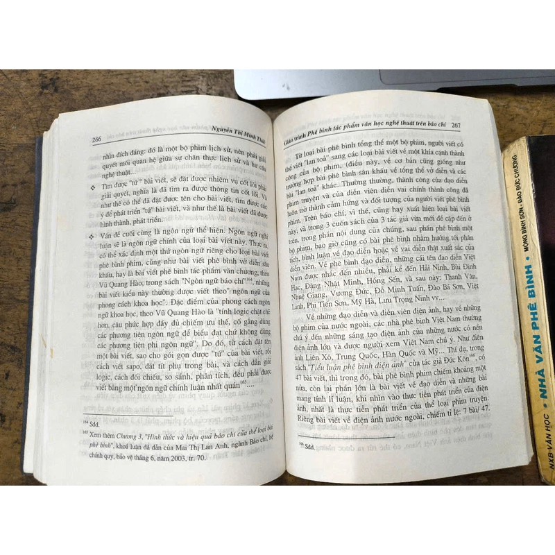 Nhà văn phê bình - Mộng Bình Sơn, Đào Đức Chương + Phê bình tác phẩm...báo chí (Minh Thái) 367099