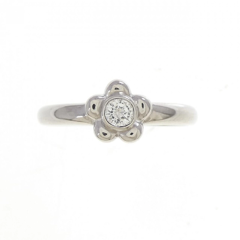 Nhẫn kim cương hoa PT900 0.10CT - Hàng hiệu Authentic 849506