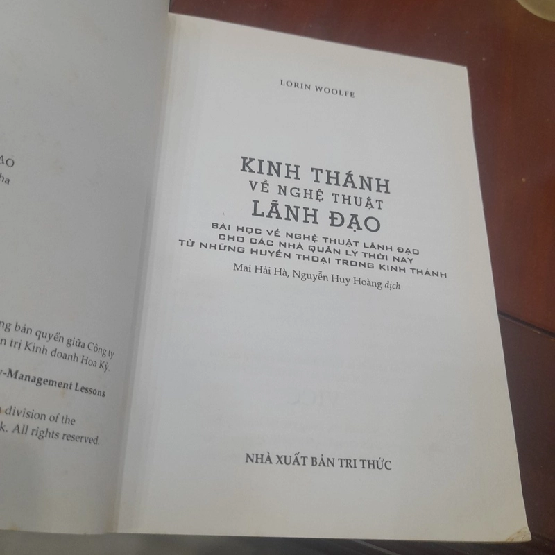 Lorin Woolfe - KINH THÁNH về nghệ thuật Lãnh đạo 477413