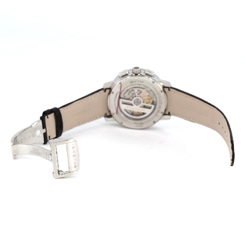 Bulgari Bulgari Bulgari Chronograph BB41SCH/BB41BSLDCH SS tự động - Hàng hiệu chính hãng 882445