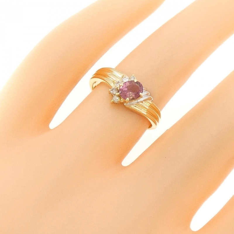 Nhẫn Tourmaline K18YG/PT 672220