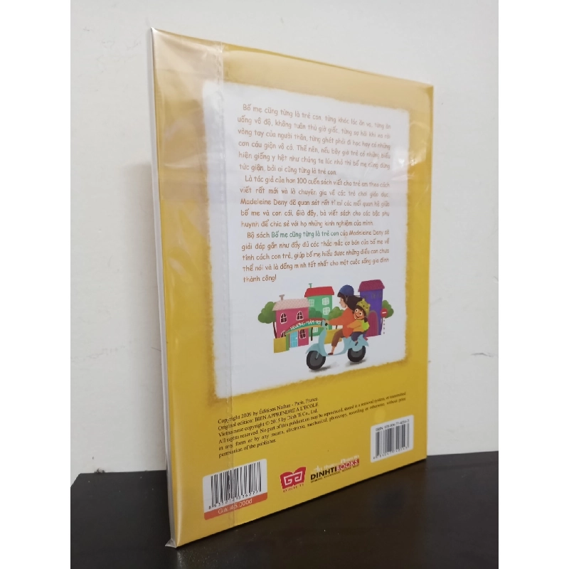 Bố Mẹ Cũng Từng Là Trẻ Con - Không Khóc Ở Cổng Trường - Madeleine Deny Mới 100% HCM.ASB0603 913594