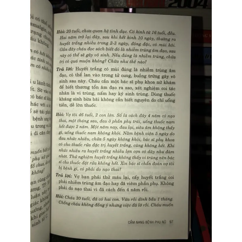 Cẩm nang bệnh phụ nữ - Bs. Dương Minh Hoàng 797426