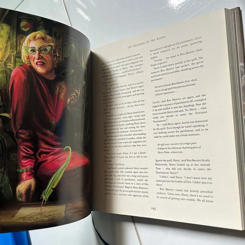 Harry Potter and the Goblet of Fire: The Illustrated Edition 563627