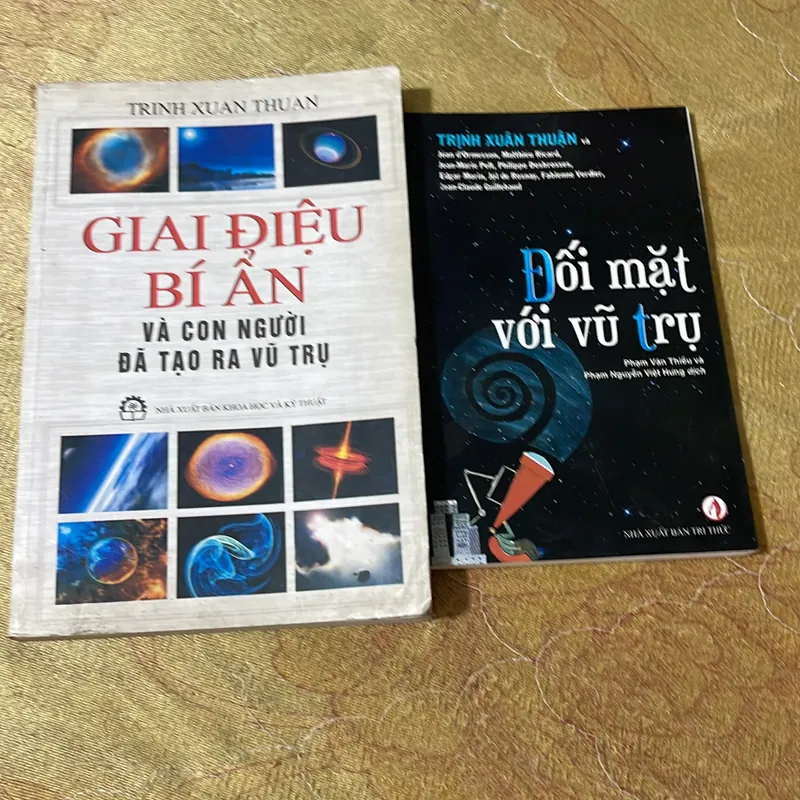 COMBO TRỊNH XUÂN THUẬN: GIAI ĐIỆU BÍ ẨN VÀ CON NGƯỜI ĐÃ TẠO RA VŨ TRỤ & ĐỐI MẶT VỚI VŨ TRỤ 736482