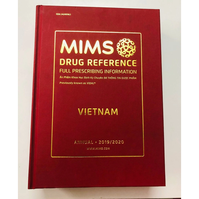 MIMS DRUG REFERENCE 2019/ 2020 524851