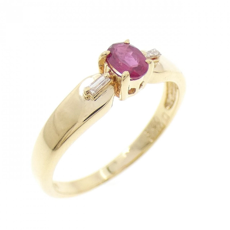 Nhẫn Ruby K18YG 0.26CT - Hàng hiệu Chính hãng 849503