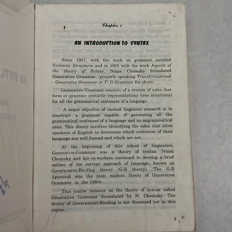 An outline of Syntax - Nguyen Hoa Lac - 2000s 506196