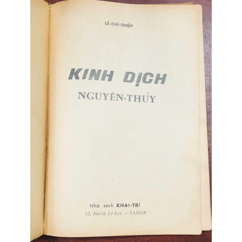 KINH DỊCH NGUYÊN THỦY - Lê Chí Thiệp 466636